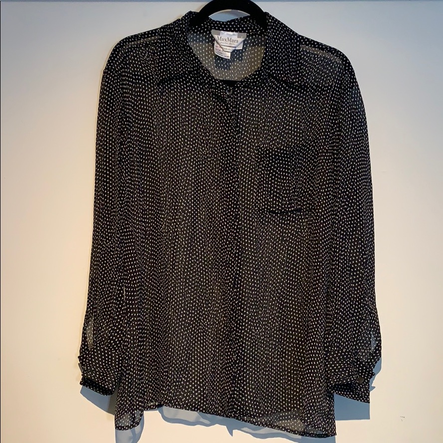 Maxmara Pure Silk Blouse